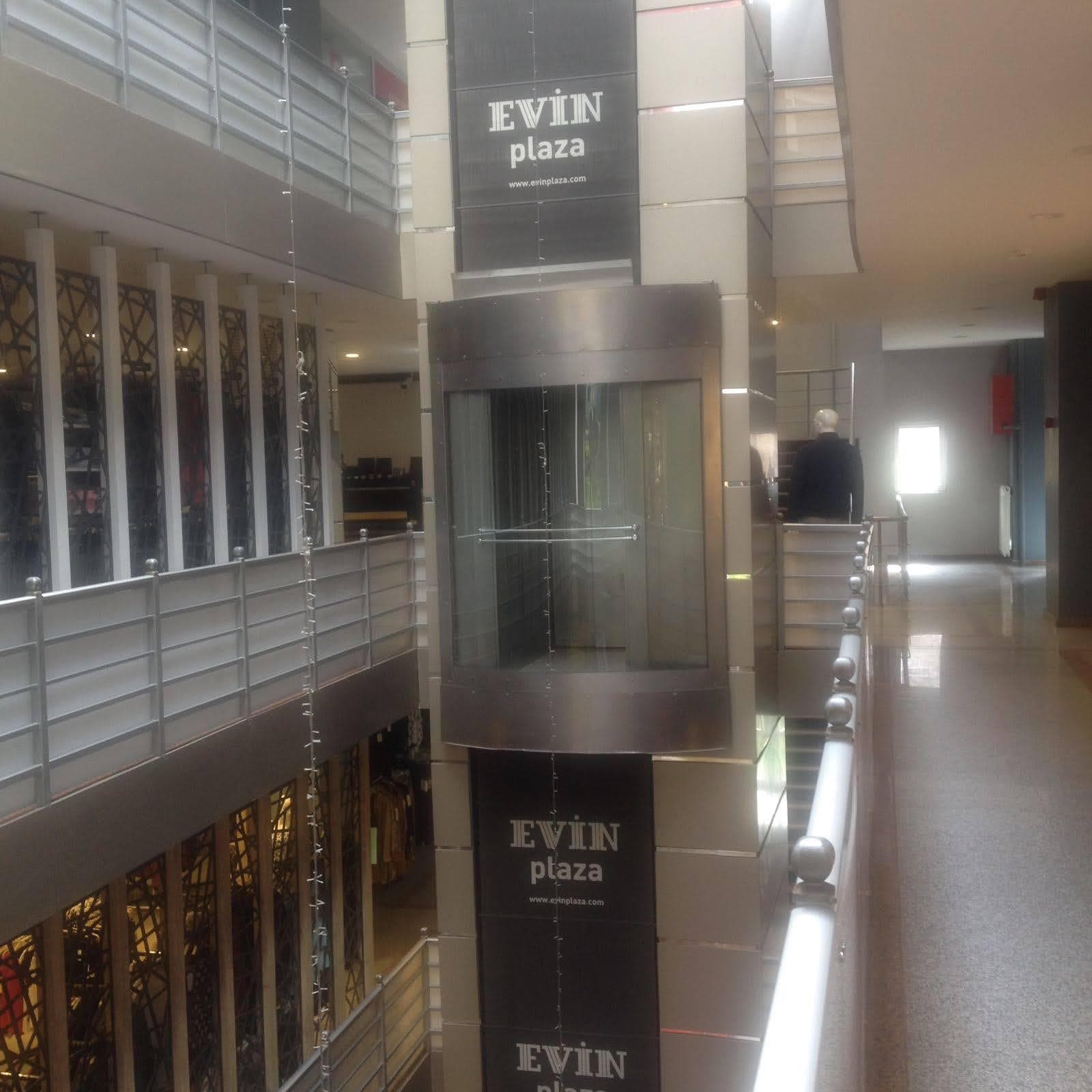 Evin Plaza Panoramik Asansör Perdesi