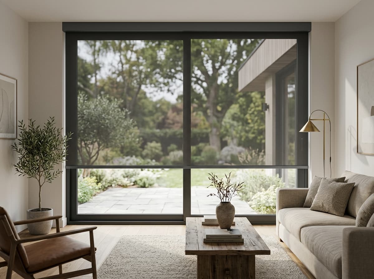 Antrasit Gri %3 Sun-Screen Stor Perde (Güneş ve Parlama Kırıcı)