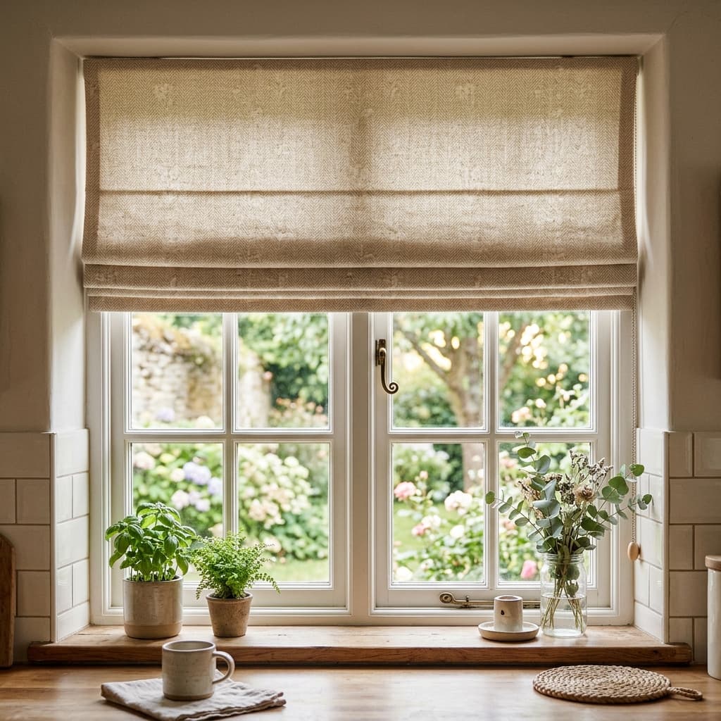 Çatalca Katlamalı Perde (Roman Blinds)